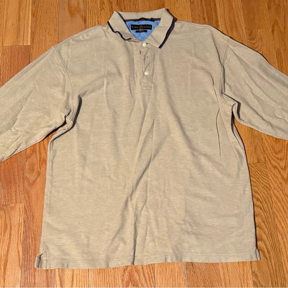 🙂Tommy Hilfiger Cream Polo Shirt